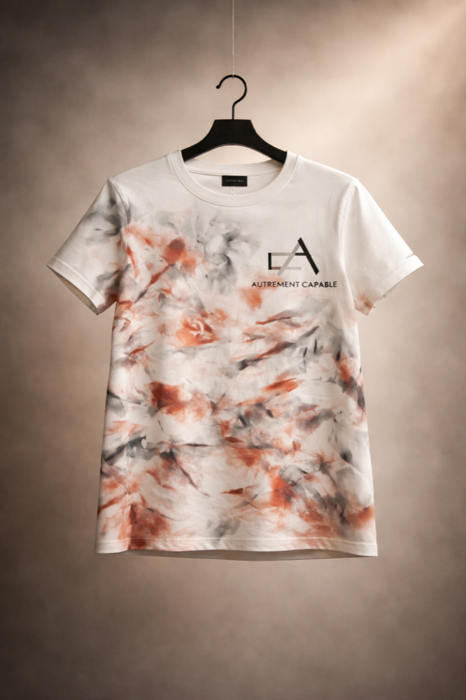 T‑shirt Tie & Dye floqué Autrement Capable